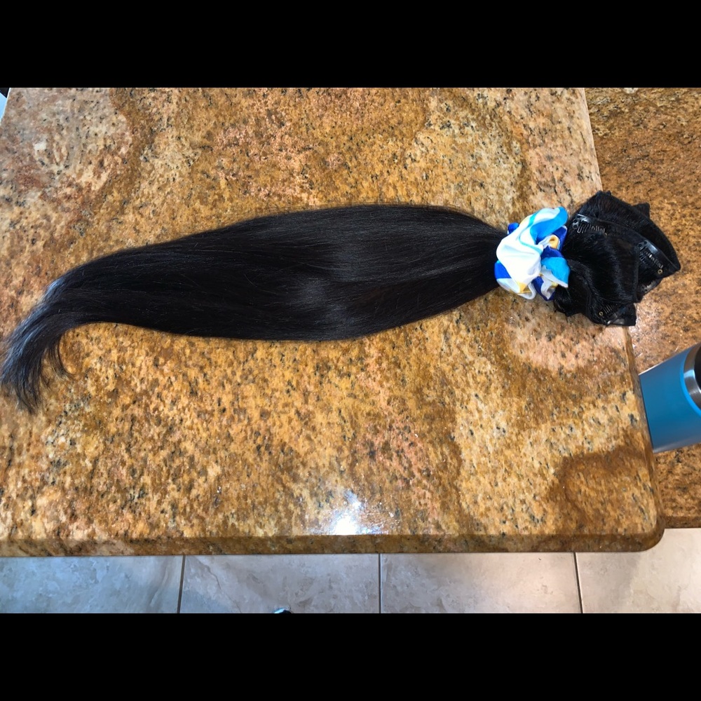 Luxy clip in hair extensions